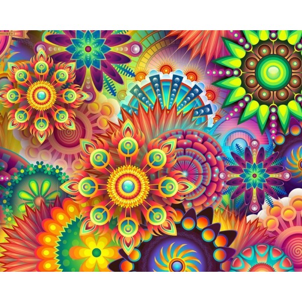 Mandala Art - Paint By Number Kit